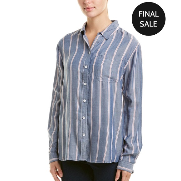 beachlunchlounge button front top - Picture 2 of 8